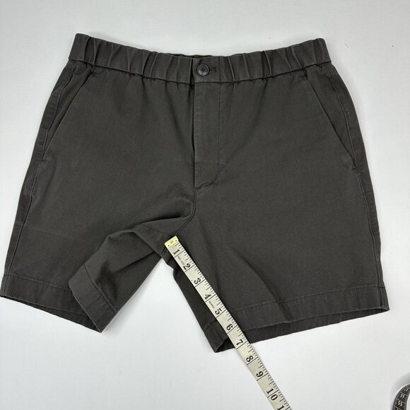 Everlane Men's Gray Chino Casual Cotton Twill Shorts M/W36/L6.5 - Picture 10 of 12